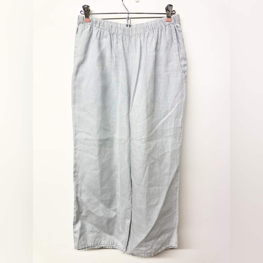FLAX 100% Linen Pants Size S